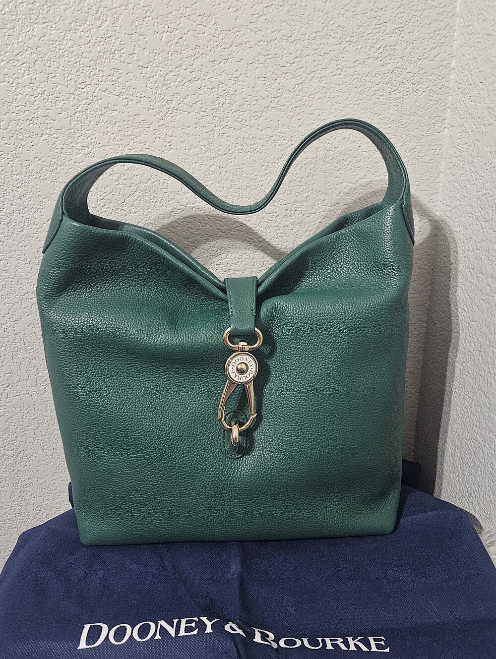 Dooney & Bourke Belverede Logo Lock Shoulder Bag